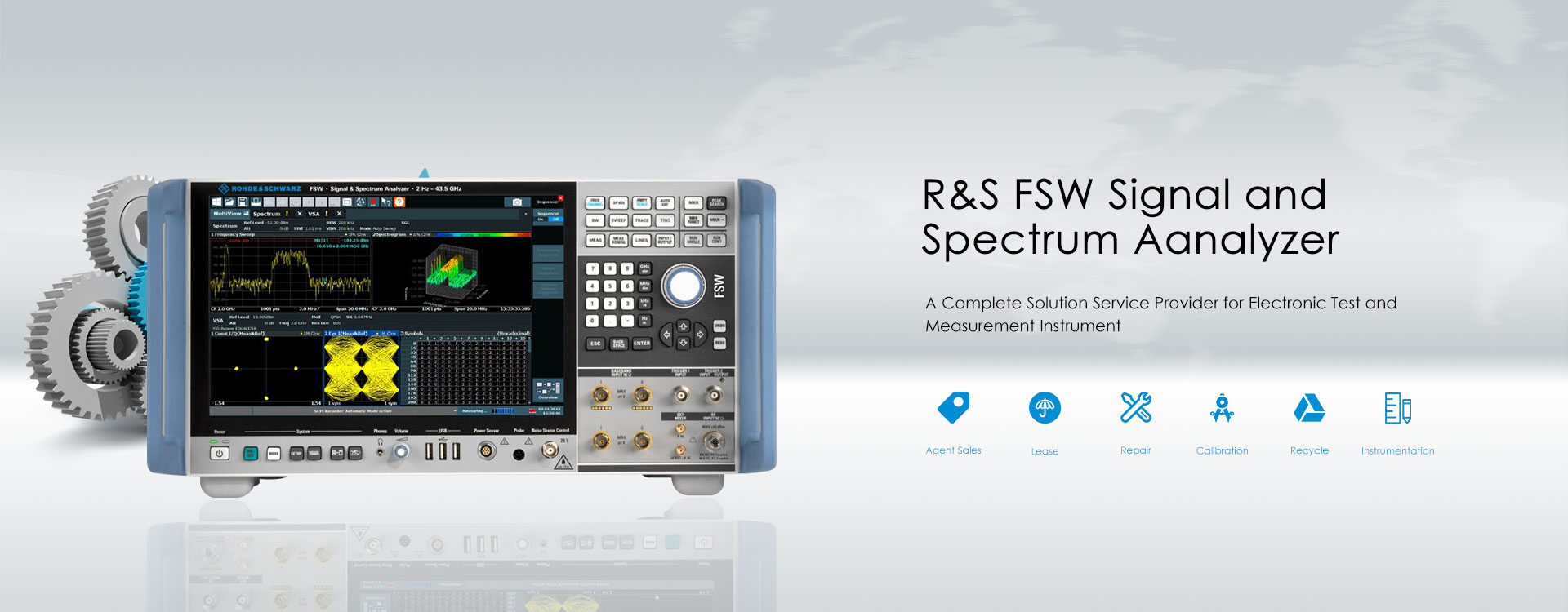 Kina R&S FSW signal- og spektrumanalysator